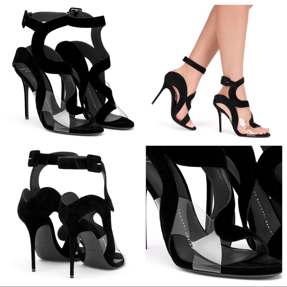 GIUSEPPE ZANOTTI Black Celebrity Heels - NEW - Picture 7 of 8
